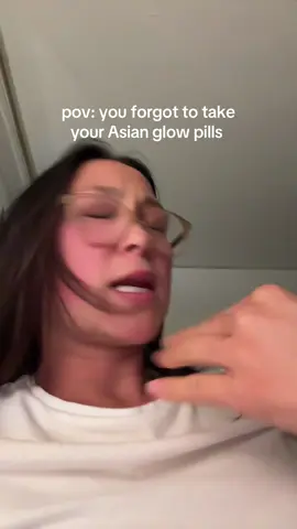 when our founder @Brynn Evans forgets to take her own product… #asianglow