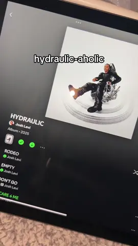 All of I’ve been listening to all day, lie to you not! @JOSH LEVI #hydraulic #hydraulicalbum #joshlevi 
