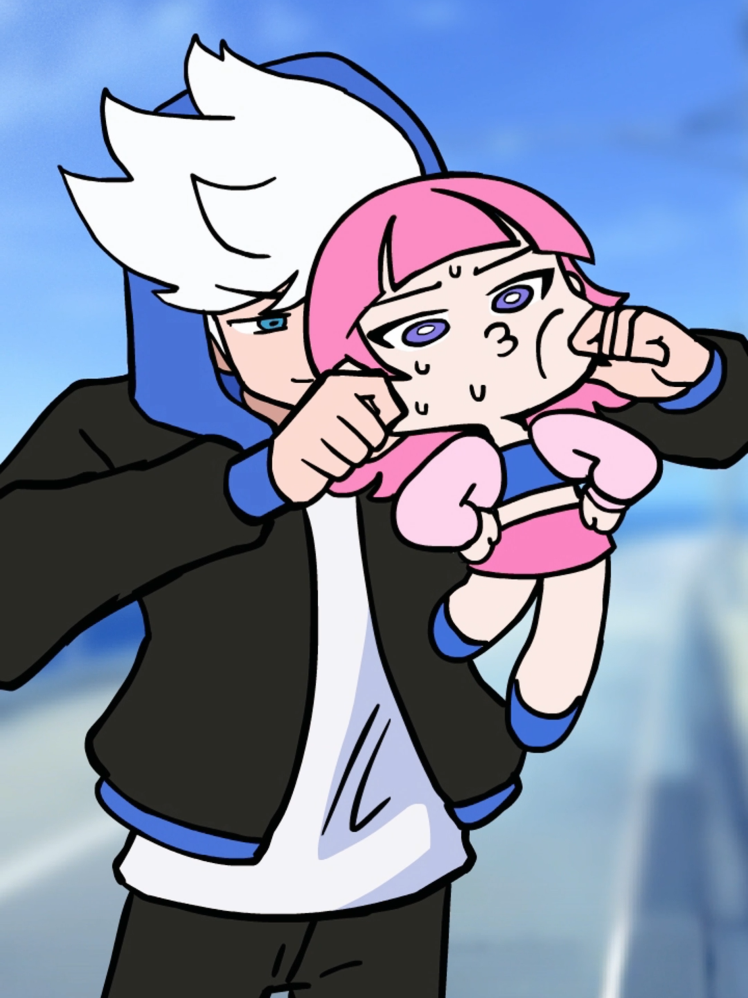 The Smile Theft Spell! ✨😊  #funny #JackAndSara #comic    #animation  #cartoon #shorts