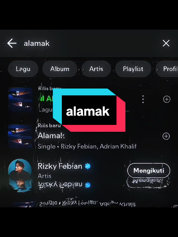 Alamak koplo 💃 izin @Rizky Febian sound edit @Koploisme Official #lyrics #music #liriklagu #fyp 