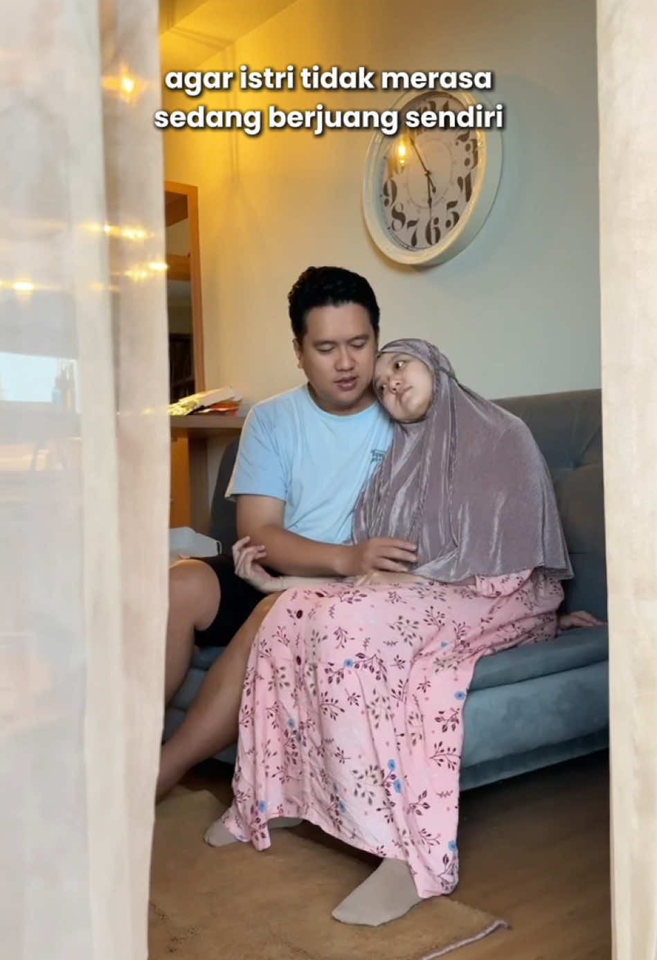 karena yang jadi orang tua itu berdua, jadi harus saling support 🥰 #fyp #bumil #pejuanggarisdua #ivf 