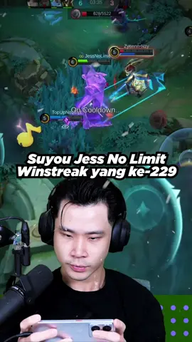 Momen win streak ke-229 pakai Suyou @TUNLbyJess -Diupload oleh tim sosmed Jess No Limit #MLBB #MobileLegends #mlbbidcreator #jnlpushrankmythictoimmortal003 