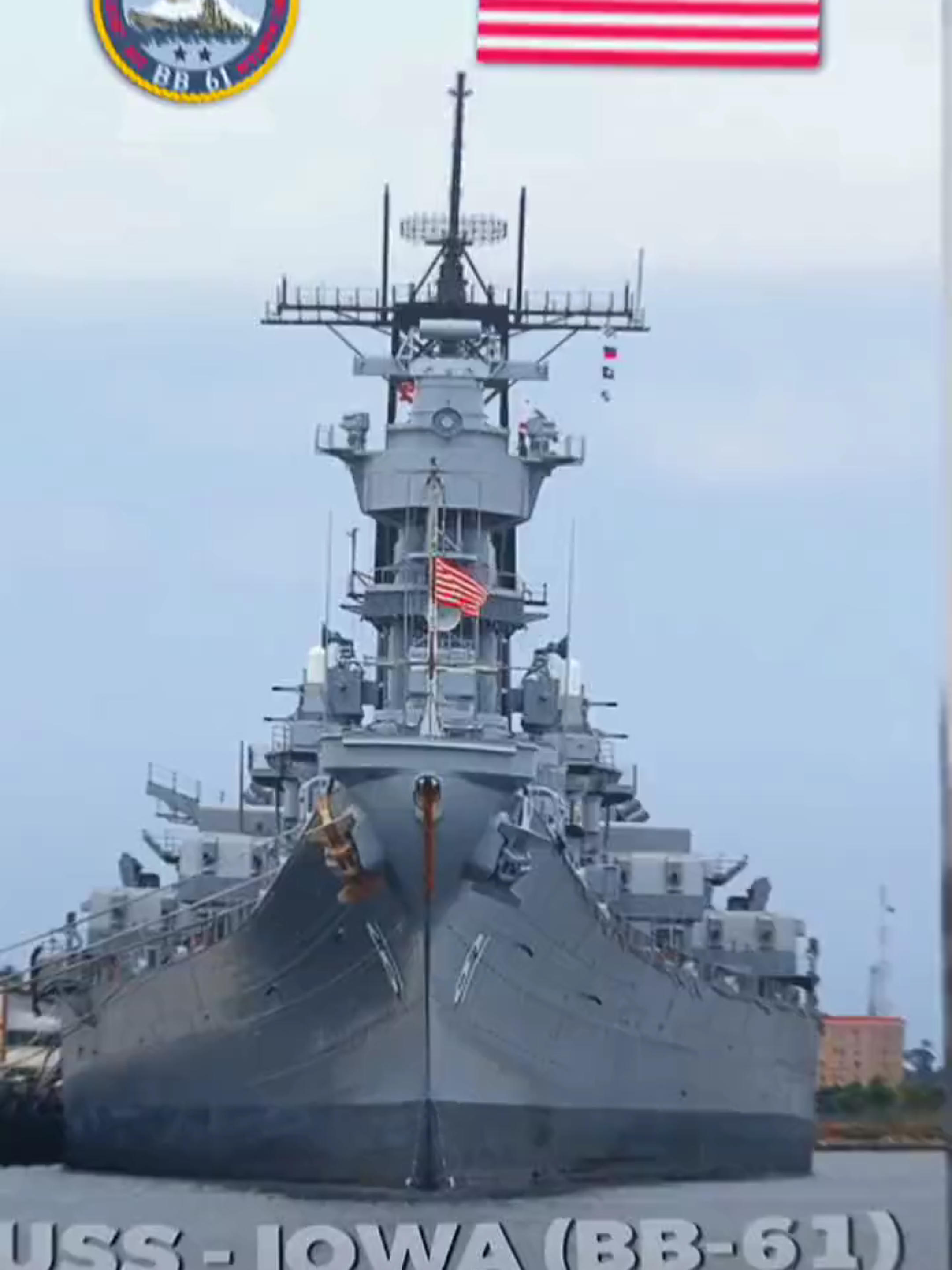 Iowa BB-61#margakagenou #kagenoufamily #ussiowa #USSIOWA #battleship #historyww2