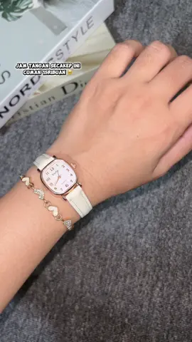 Jam tangan kulit secakep ini cuman 15ribuan #jamtangan #jamtanganwanita #jamtangankulit #jamtanganmurah 