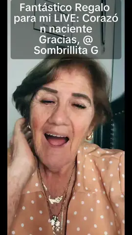 Sombrillita G, gracias por el fantástico Regalo que has enviado en mi LIVE. Siempre recordaré este momento. #tiktoklive #livehighlights #livegift #buddingheart #corazónnaciente
