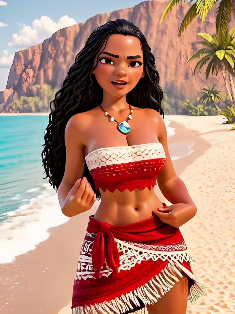 Moana 🐚 #disney #moana #cartoon #anime #dancetrend 