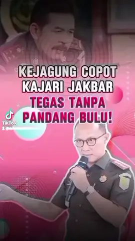 luar biasa Kejagung, semoga tetep konsisten! Ganyang semua yg berani khianatin kepercayaan rakyat. Transparansi dan keadilan nomor 1 #kejagung #kejari #jakbar #tanganbesi #tegas