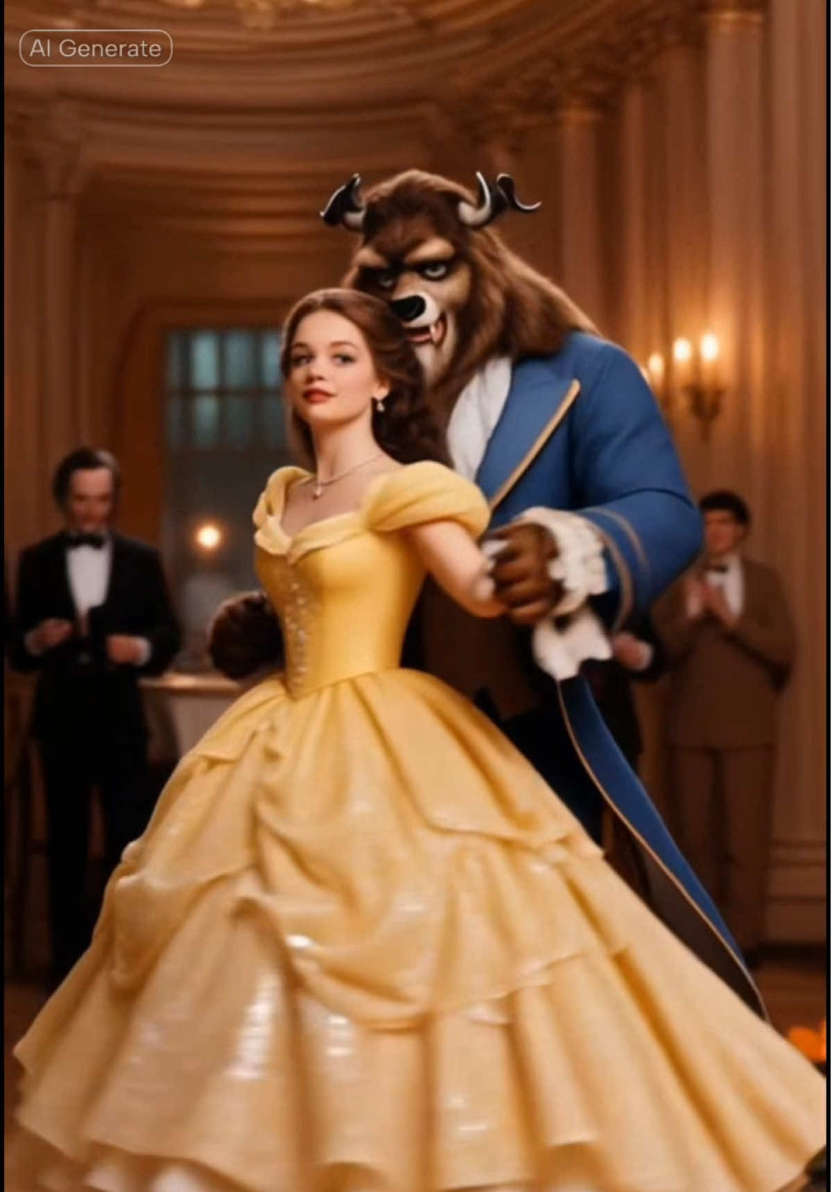 Try my Beauty and the Beast Ai Tempalte to see more click the playlist #CapCut #beautyandthebeast #aihalloween #capcuttemplate #aieffect 