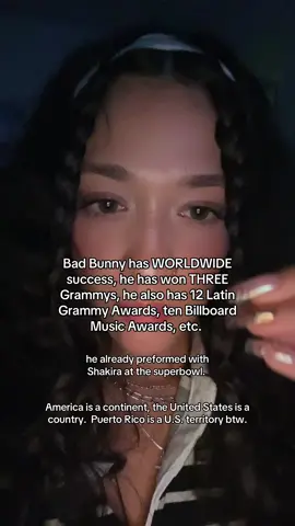 “By 2020, he was the most-streamed artist globally on Spotify with over 8.3 billion streams…” an event that is broadcast globally in over 195 countries and territories is not gonna flop because of Bad Bunny & millions of people will absolutely tune in. #badbunny #SuperBowl #puertorico #america #latina 