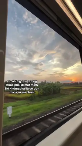 Có những con đường buộc phải đi một mình  Đó không phải là cô đơn mà là sự lựa chọn! #xuhuong #viral #fyp #foryou 