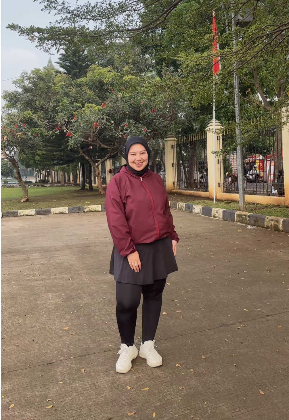 Outfit olahraga BB 73/155 #outfit #outfitolahraga #ootdbigsize #outfitbigsize 