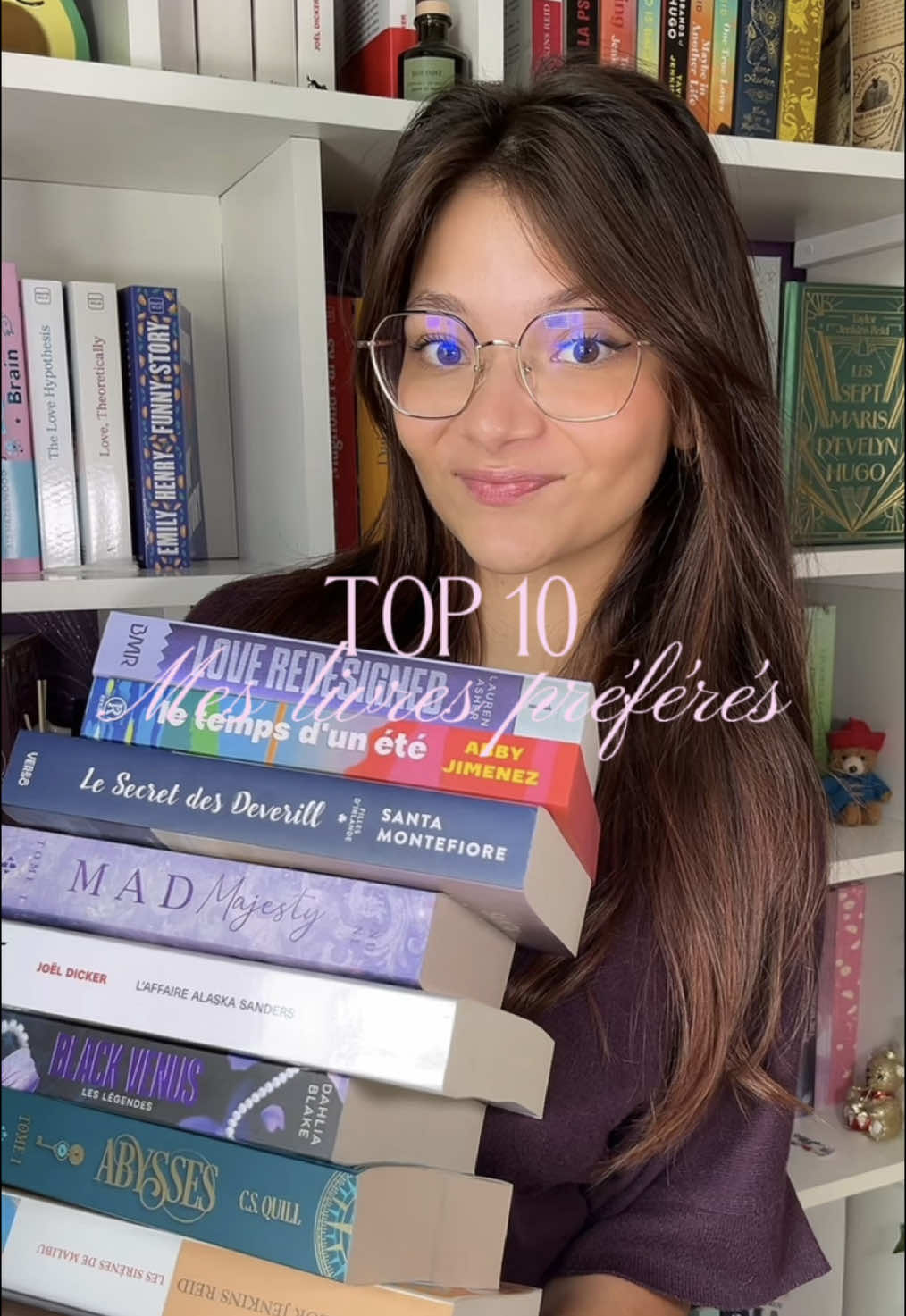 Top 10 de mes romans grands formats préférés 💋🎀 #booktokrecs #top10 #romancebook #booktokfrance #booktokfr 