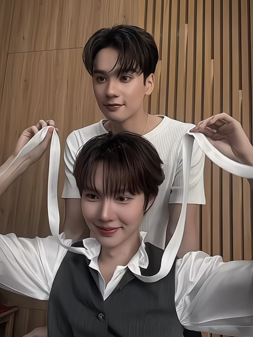 ถึงจะแยกกันไปทำงานแต่พี่ก็ไม่ลืมเติมปุ๋ง😔#skinbrityxnamping #nampingster #kengnamping #ฟีด 