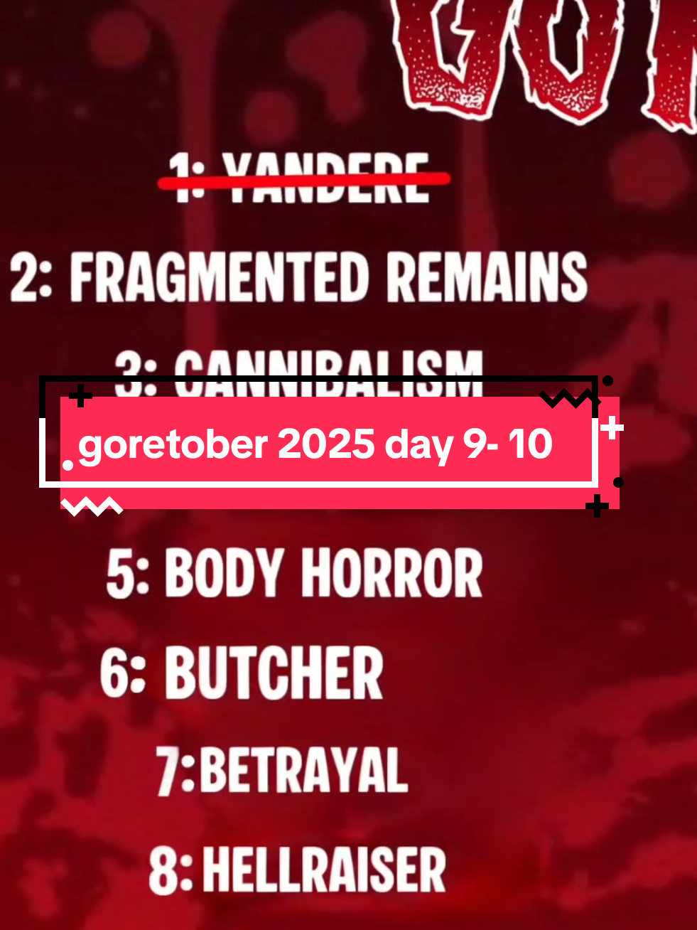 #fyp #goretober  #saladfingers  #thirteenghost #thirteenghosts2001 