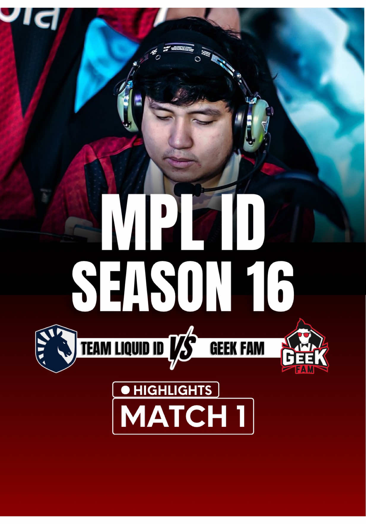 Highlights • MPL ID S16 || TLID VS GEEK FAM - GAME 1 #mplindonesia #MLBB9TH #MLBB #fyp 