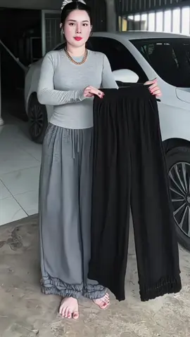 Quần Suông Len Tăm lông thỏ, mềm mại , gấu viền bèo #quansuong #quansuongnu #quannu #thoitrangnu #xuhuong 