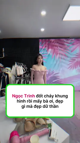 Ngọc Trinh đốt cháy khung hình rồi mấy bà ơi, đẹp gì mà đẹp dữ thần #hitdramachuanguoidep #sgsmedia #ngoctrinh 