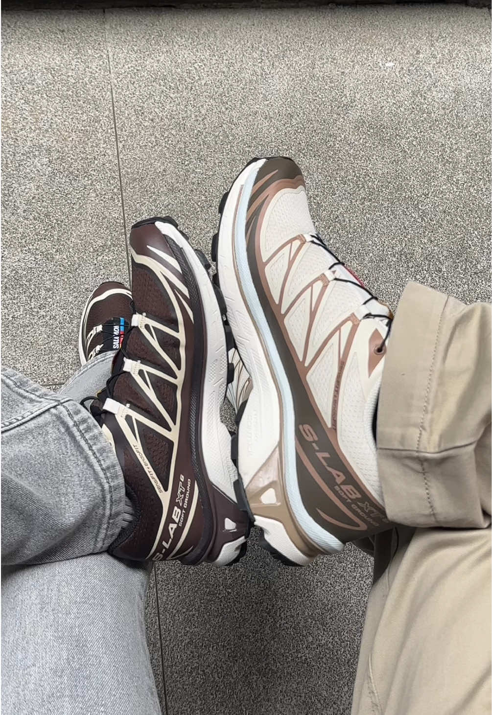 @Salomon matchy-matchy🤎🍨 #salomonxt6 #salomon #colorway #fyp 