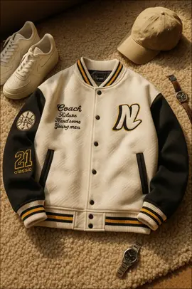 Chills days deserve classic fits. #varsitystyle #varsityjacketph #ootdformen 