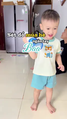Mặc vào là thấy cả mùa hè nằm gọn trong outfit này .Thoáng – mát – xinh – chuẩn style hè#baa#bodomuahechobe#baababyvn#dochobeyeu 