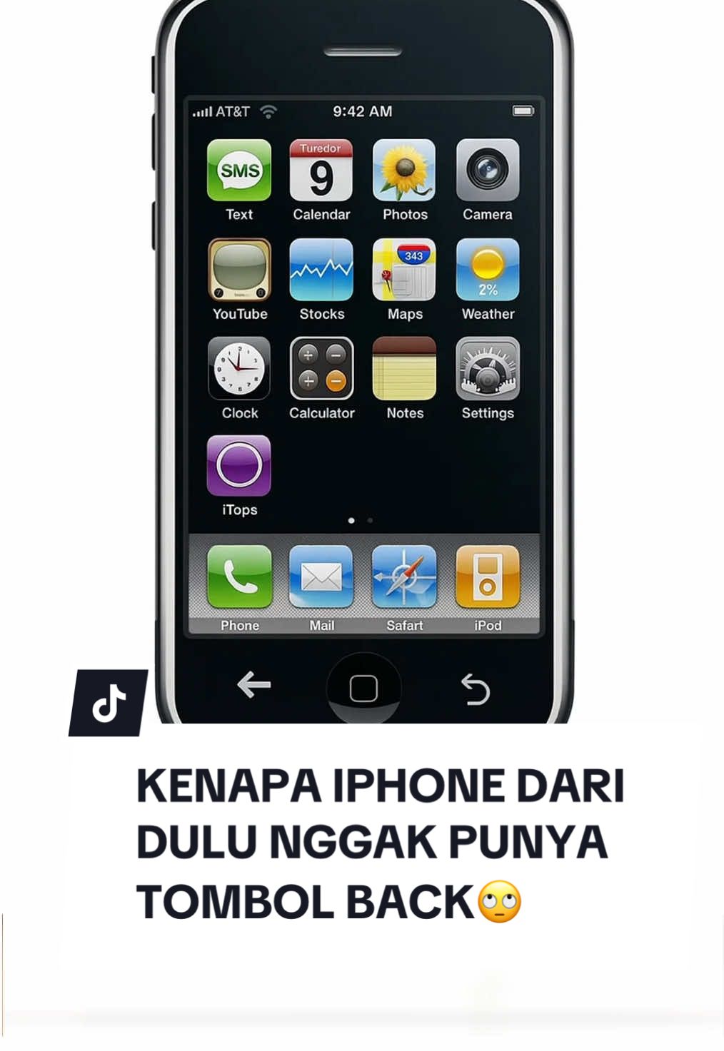 Kenapa iPhone nggak punya tombol BACK kayak Android? #sifanatikgadget#iphonetips#iphonetricks 