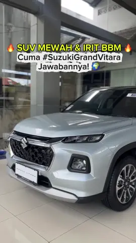 Bukan SUV biasa! Suzuki Grand Vitara hadir dengan teknologi Smart Hybrid Vehicle by Suzuki (SHVS) yang bikin konsumsi BBM super efisien, tapi tenaga tetap juara! 💪 Dapatkan kemewahan maksimal dengan fitur lengkap: ✨ Panoramic Sunroof (Langit jadi atapmu!) HUD (Head Up Display) Wireless Charger 6 Airbags & ESP untuk keamanan level up! Gak perlu bingung pilih yang lain, Vitara solusinya! Siap bikin feed kamu penuh gaya dan dompet tetap ceria! 🤑 Pergi ke kota naik pesawat terbang, Jangan lupa beli oleh-oleh keripik. Mau mobil yang desainnya gagah nan canggih, Grand Vitara Hybrid memang paling asyik! 😉 #GrandVitara #SuzukiHybrid #SUVgagah #MobilIrit #ViralIndonesia  