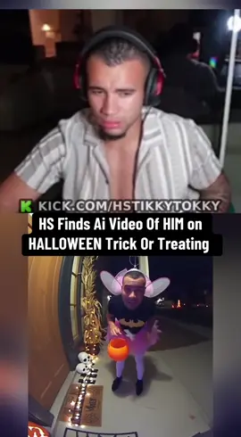 HS Finds Ai Video Of HIM on HALLOWEEN Trick Or Treating #hstikkytokky #fyp #foryou #officalhed #edmatthews 
