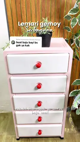 Membalas @Bunda Keisya  lemari serbaguna ini bisa bgt mau untuk baju bayi, skincare, underware atau buku bisa banget #rakserbaguna #lemarilaciaesthetic #lemarilaciplastik 