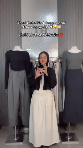 Checkout didalam LIVE sekarang🤭🫵🏻 #hloutfit #tiktoklive #promosale 