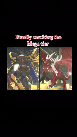 Getting to the mega tier is soo worth it 🥹 #fypシ #fyp #digimon #digimonstorytimestranger #Meitu 