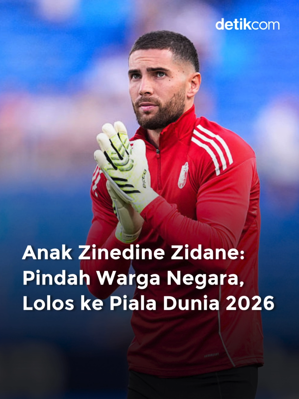 Luca Zidane pindah kewarganegaraan dari Prancis ke Aljazair. Beruntung buat Luca, Aljazair lolos ke Piala Dunia 2026! Luca Zidane baru pindah kewarganegaraan dari Prancis ke Aljazair. Sang kiper sebelumnya berpaspor Prancis, pernah sempat memperkuat timnas kategori kelompok umur U-16 sampai U-20. Luca Zidane langsung dipanggil ke Timnas Aljazair pada lanjutan Kualifikasi Piala Dunia 2026 Zona Afrika. Luca masuk dalam susunan pemain Aljazair kontra tuan rumah Somalia, untuk kemenangan Aljazair 3-0. Sayangnya, Luca hanya duduk di bangku cadangan. Kemenangan itu membawa Aljazair kukuh di puncak klasemen Grup G dengan 22 poin. Pasukan Vladimir Petkovic unggul 4 angka dari pesaing terdekatnya, Uganda (18 poin). Baca artikel sepakbola, selengkapnya pada link di atas! Foto: Europa Press via Getty Images/Europa Press Sports Creator: Prastiwi