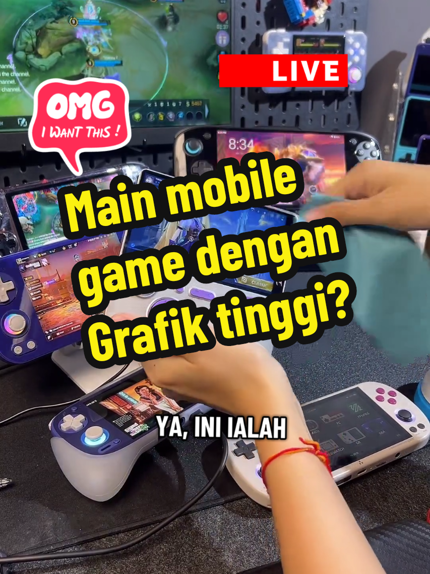 E5 ULTRA untuk mobile game boleh main dengan high grafik, boleh lepas amoy pun tak sangka dia boleh👌berpatutan dengan harga dia. #e5ultra #gameconsole #mobilelegends ##tiktoklive #livehighlights 