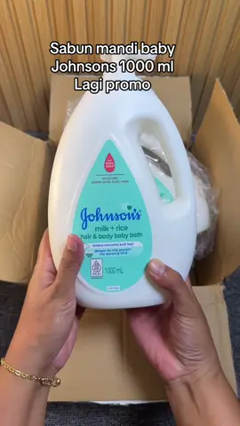 Dapet kemasan 1 liter coba cek kalian dapet harga berapa #johnson #sabun #baby 