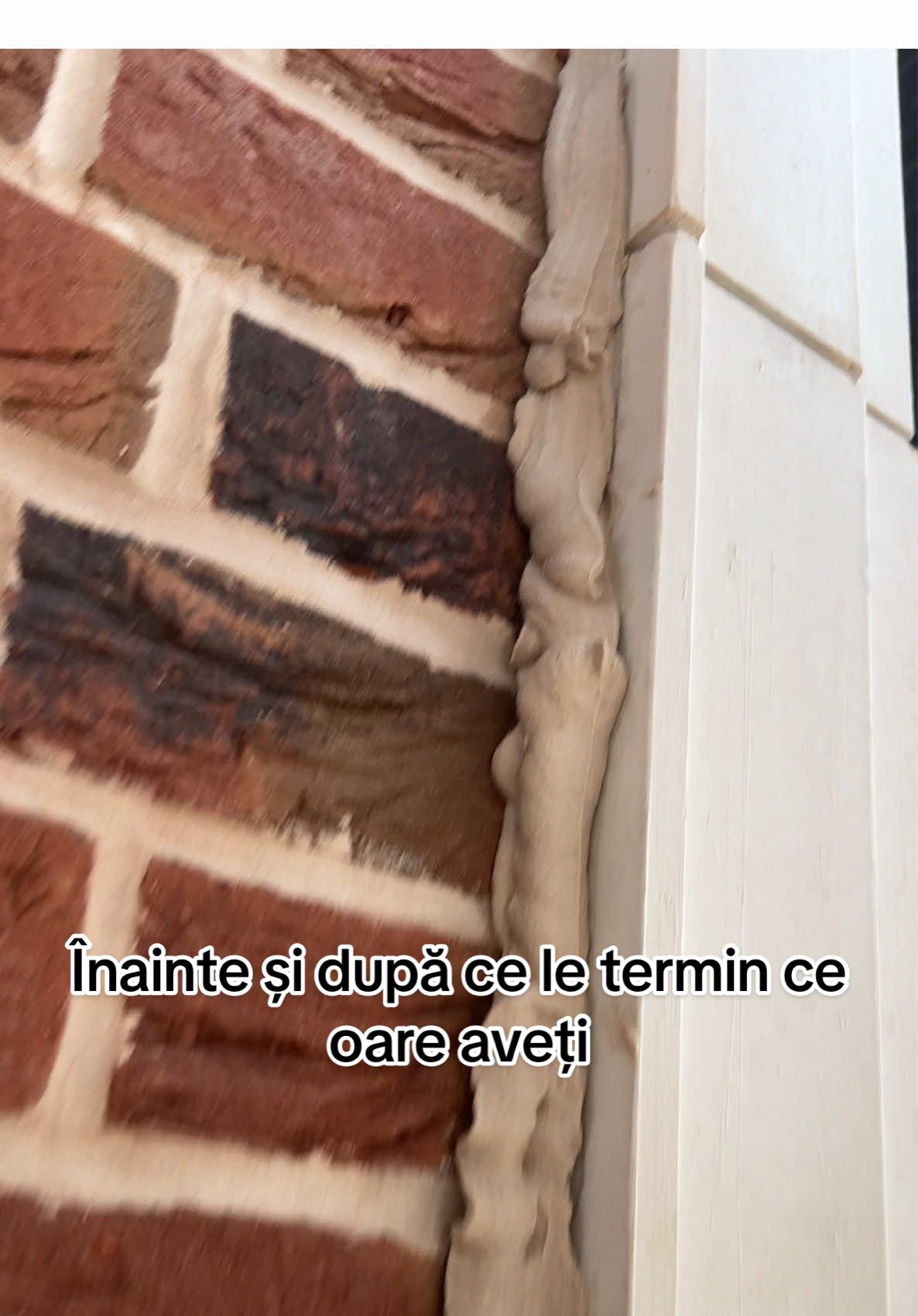 Înainte și după ce le îndrept și le tai ! #foryoupag #construction #zidari #jointer #uk 