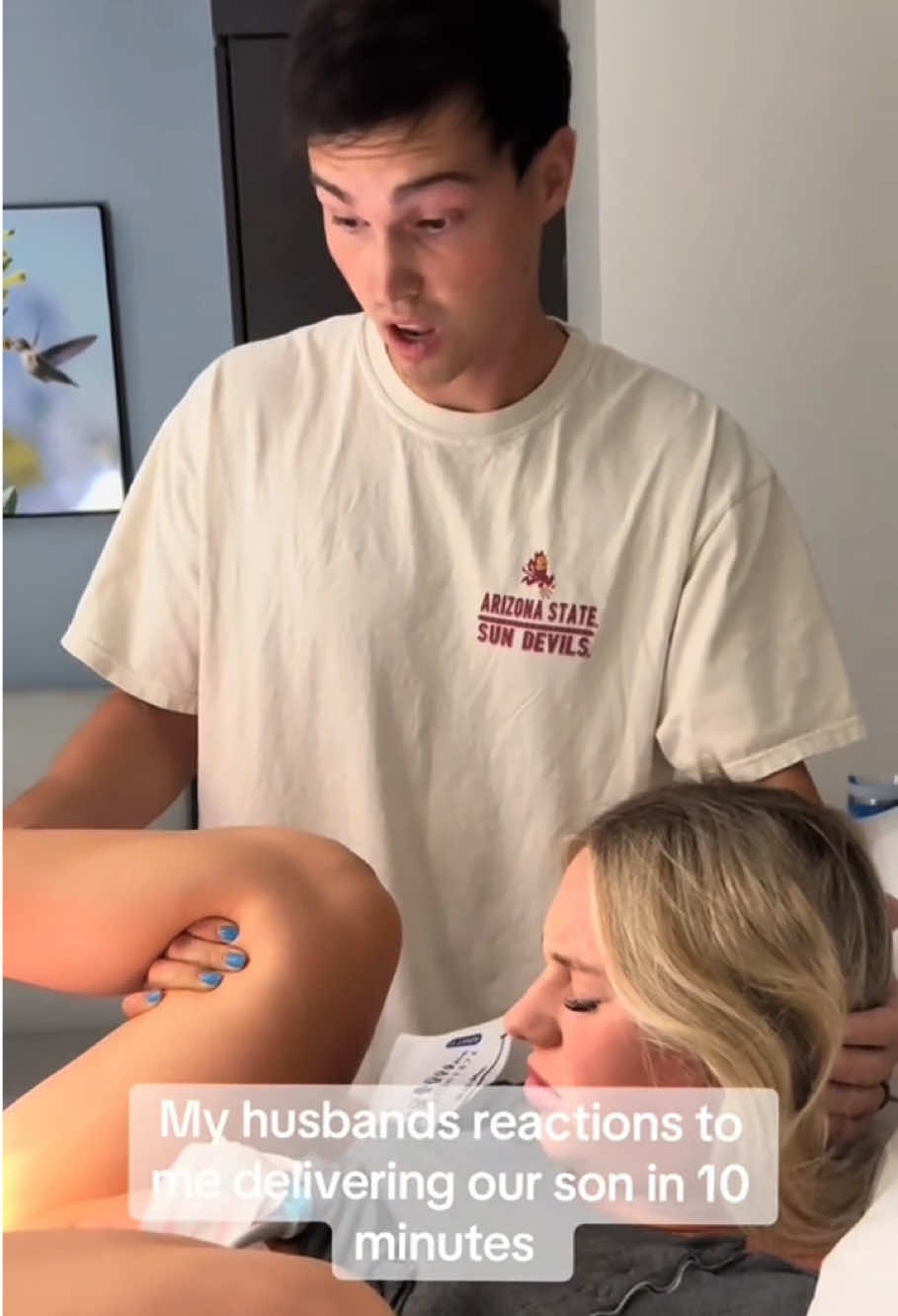 He is my biggest support and cheerleader 🥹❤️#husbandwife #husbandgoals #support #birth #doula   