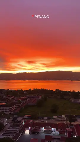 Sunset view from Penang   #penang #foryou #sunset #sunsetlover #fyp 