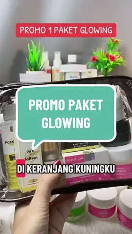 Membalas @Asri Asrini  PROMO 1 paket glowing dikeranjang kuningku #skinnice  #skincarebpom 