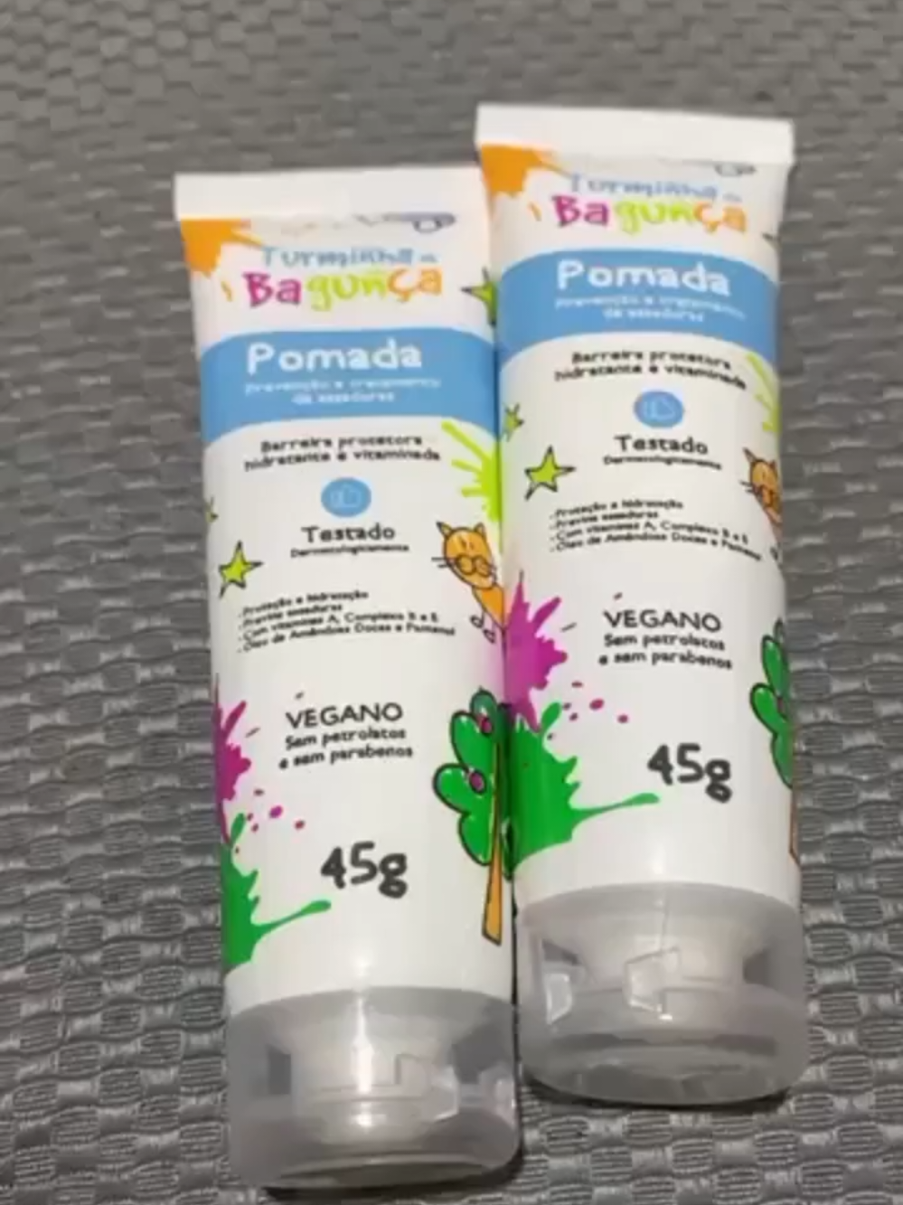 ✨️ Kit 02 Pomadas Prevenção de Assaduras TURMINHA DA BAGUNÇA 45g. 📌 Link 👇  https://s.shopee.com.br/9pVbuuwXrv #pomada #pomadaassadura #pomadaparabebe #pomadapreventivadeassaduras #pomadainfantil 