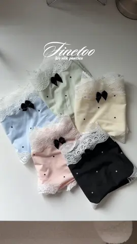 Finetoo silk undies 💕 #finetoo #finetooundies #silkundies #underwear #finetoopanty 
