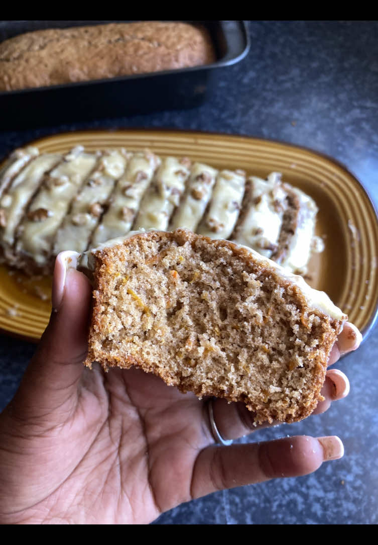 Carrot Cake Recipe 🍰 👩‍🍳 #CapCut #carrotcake #Recipe #baking #fyp 