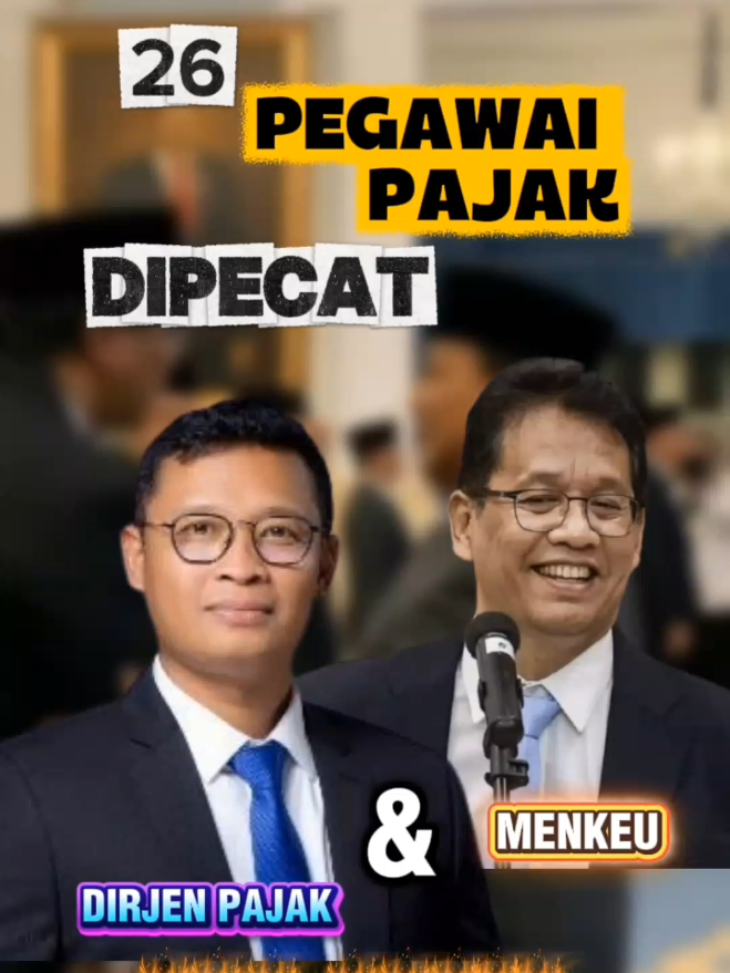 26 Pegawai Pajak Dipecat! Purbaya Tak Kasih Ampun: Ketahuan Terima Uang, Langsung Dikeluarkan! Langkah berani diambil Menteri Keuangan Purbaya Yudhi Sadewa yang mendukung keputusan Dirjen Pajak Bimo Wijayanto memecat 26 pegawai pajak karena terbukti melanggar etik dan integritas. Purbaya tegas: “Kalau sudah terima uang, nggak bisa diampuni. Ya dipecat, biar aja!” Apakah ini awal dari pembersihan besar-besaran di tubuh Kemenkeu? 🔥 #BeritaHariIni #Purbaya #Kemenkeu #Pajak #bimowijayanto 