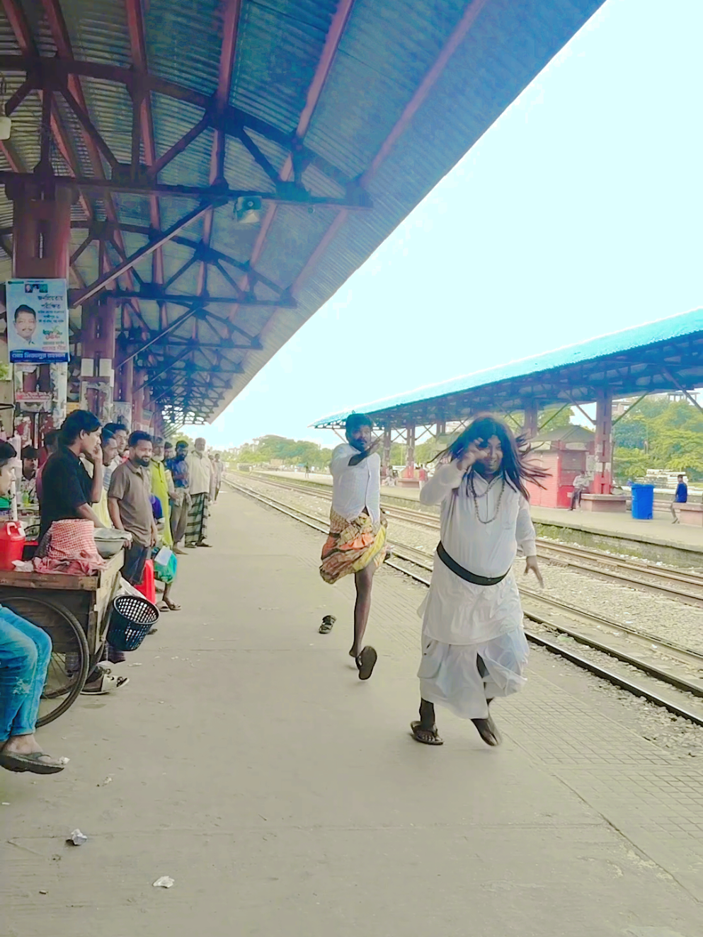 টঙ্গী রেল স্টেশন #ছোট #ডিপজল #ভাইরাল_ভিডিও #ফানি_ভিডিও 