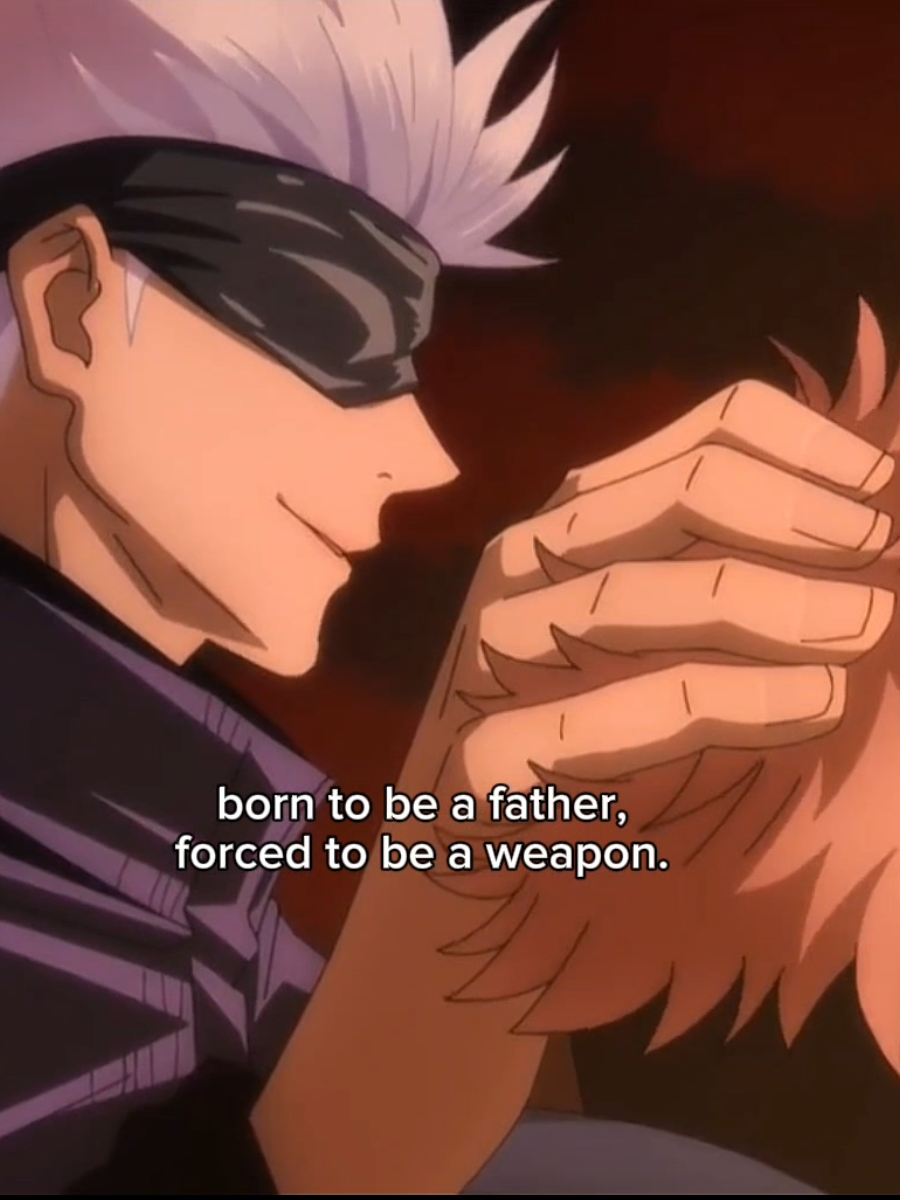 never got to be one 💔 #gojo #gojosatoru #jujutsukaisen #fyp #comfortcharacter 