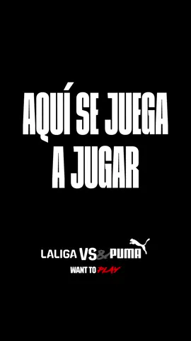 Aquí jugamos como si fuese un juego.  ¿Sabéis por qué?  ¡Porque es un juego!  #LALIGAVSyPUMA  #deportesentiktok #LALIGAEASPORTS @PUMA 