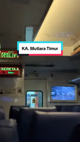Announcement ucapan selamat datang di KA. Mutiara Timur menuju stasiun Surabaya Pasarturi #keretaapiindonesia #keretaapi #kai121 #ayonaikkereta #videokeretaapi #mutiaratimur #fyp 