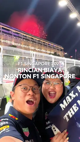 Total budget nonton F1 di Singapore kemarin!😋✨ tapi balik lagi ya, budget ini bisa berkurang/lebih tergantung gimana kalian manage kebutuhan kalian selama disana🥳