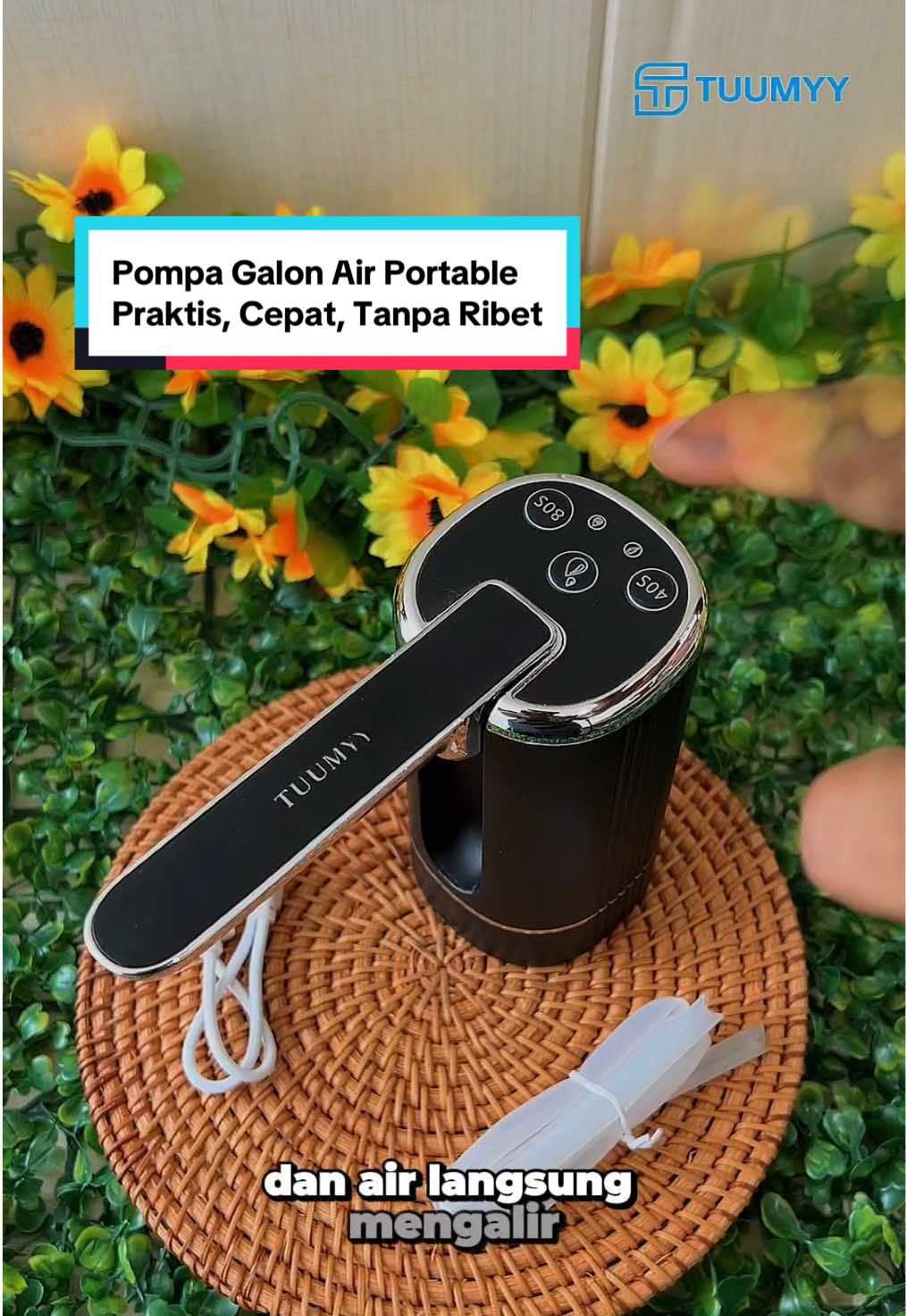 Pompa Galon Air Portable Praktis, Cepat, Tanpa Ribet#tuumyyindonesia#pompagalonair#pompaairminum#pompagalonviral  