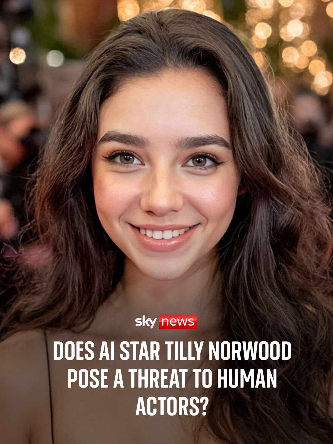 Does AI star Tilly Norwood pose a threat to human actors? Stars of The Iris Affair Tom Hollander and Niamh Algar have told Sky News they are not worried about AI actors replacing real ones and think the creation of synthetic performers will only boost the value of live performance. #SkyNews #TillyNorwood #ArtificialIntelligence