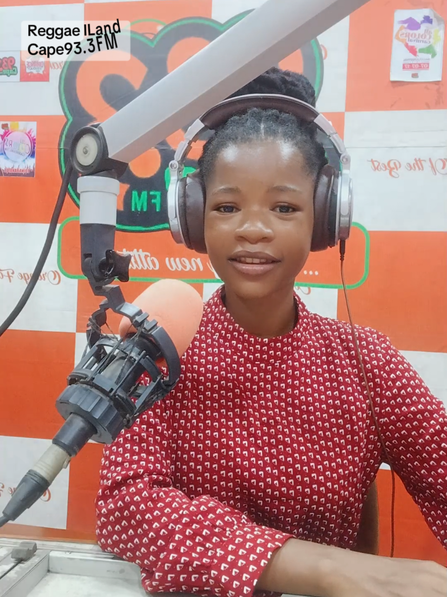 Reggae ILand on Cape93.3FM with Magbliss Di Empress #reggae #foryoupage #albertgriffiths #women #weather 
