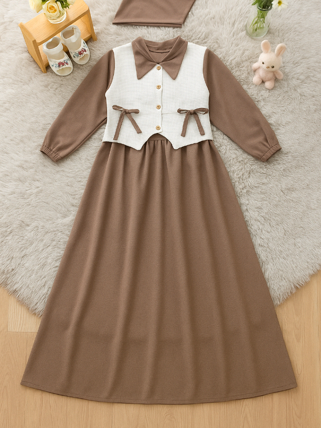 Keren Banget, FANTASY KIDS- GAMIS ABAYA ANAK. #dressanak #abayafashion #foryou #bajuanakperempuan #gamisanak 
